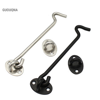GUOUQNA 1 Bộ Chốt Cabin Móc Chốt Mắt Khóa Dễ Dàng Cho Cửa Sổ Cổng GUOUqna