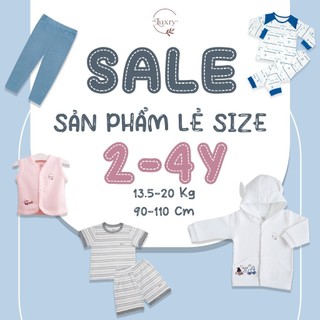 (SALE LẺ SIZE_Đầy đủ các mẫu từ 2 tuổi đến 4 tuổi Luxry vải sợi tre