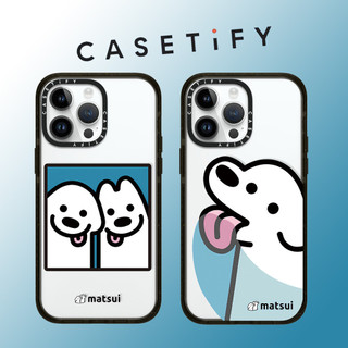 Casetify khung ảnh dễ thương chó trong suốt Vỏ điện thoại Acrylic cho iPhone 15 Pro Max 14 Plus 13 ProMax 12 12Pro 11 Vỏ bảo vệ cứng bằng điện thoại chống sốc