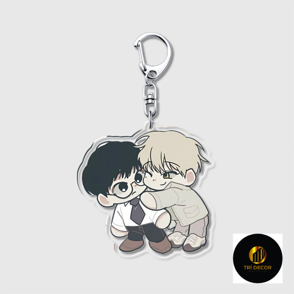 Hàn Quốc BL manwha checkmate Anime Móc Khóa Nữ Jeong Eunsung Lee Suhyun acrylic Móc Khóa Người Móc K