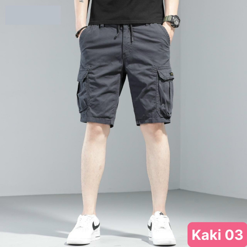 Quần ngố kaki túi hộp. Lộc An