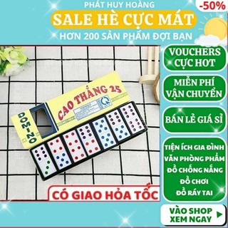 Bộ đồ chơi cờ Domino ✅ FREESHIP 🚛 Có video thật 🎥Bộ đồ chơi cờ Domino bằng nhựa ✓Giá rẻ ✓Vui nhộn - Phát Huy Hoàng