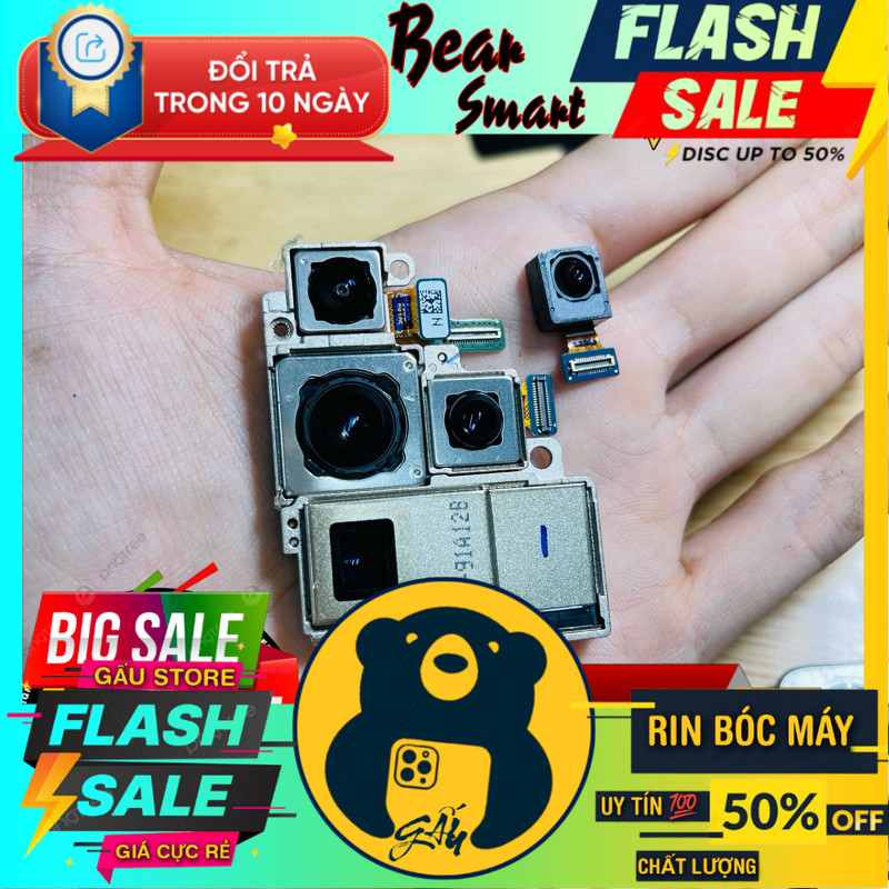 Camera Trước / Sau Samsung S21 Utral 5G / S21U Rin Bóc Máy / Cam Sau G988B G988F G988N G988U G988 S2