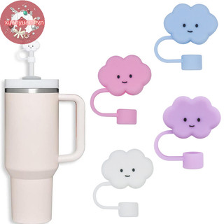 Xuan 1 Chiếc Đám Mây Silicon Ống Hút Có Cho Stanley Cup Dễ Thương Silicon Hình Đám Mây Uống Bụi Mũ Rơm Đầu Bao Cốc Phụ Kiện VN