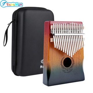 Muspor Kalimba 17 phím Mahogany Thumb Piano Bàn phím âm nhạc Mini Finger Piano Nhạc cụ