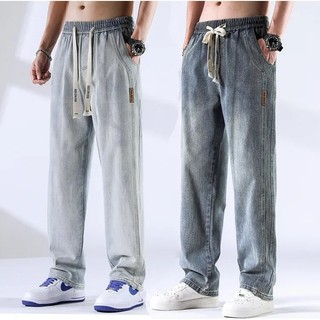 Quần Jean Nam, Quần Jean Ống Rộng Dáng Suông Basic