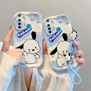 Ốp Lưng Cho Realme C3 C3i 5 5i 5S 6i Trường hợp điện thoại Anime+Vòng đeo tay Anime