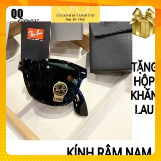 Kính mát kính râm nam gấp gọn tròng đổi màu đi ngày và đêm- chống uv400 fullbox