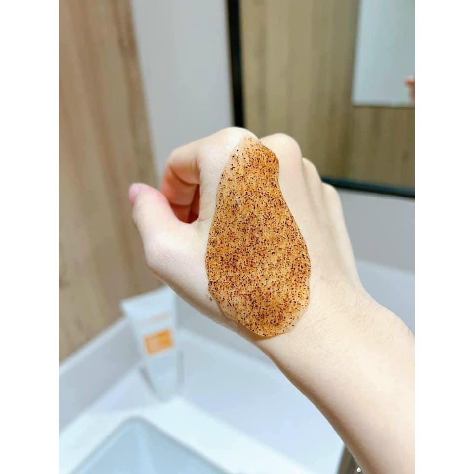 Sữa Tắm Tẩy Da Chết Trắng Sáng Da SenaDemar Daily Scrub & Body Cleanser Hàn Quốc 200ml