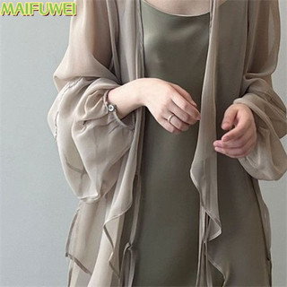 MAIFUWEI áo sơ mi nữ áo kiểu hàn quốc trendy phong cách rực rỡ dramatic WCS2440O6N 20Z240515