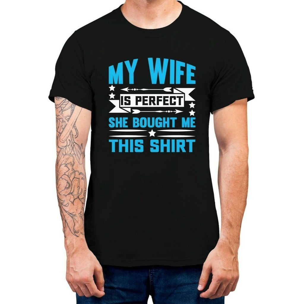 Vợ Tôi Là Áo Thun Nam Hoàn Hảo She Bought Me Áo Sơ Mi Ngộ nghĩnh