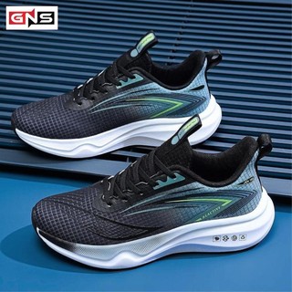 Giày Nam Store GNS 237, Giày Chạy Bộ Đế Mềm Siêu Nhẹ Chống Sốc Thoáng Khí