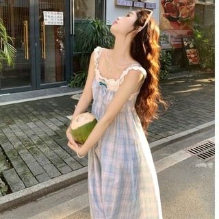 Váy 2 dây Váy trễ vai Váy đi biển Váy cottagecore Váy body Váy Giả Hai Mảnh Tính Khí Mùa Hè Váy Sling Nữ Sinh Váy Chữ a Ngọt Ngào