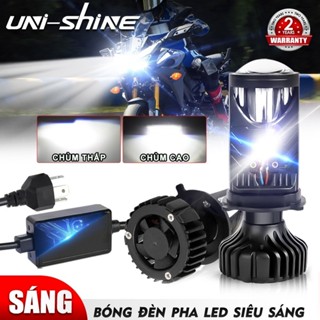 Đèn pha bi cầu LED T9 Pro max, có mặt cắt chống chói, công suất cao, điện áp 12~24V, BH 1 năm