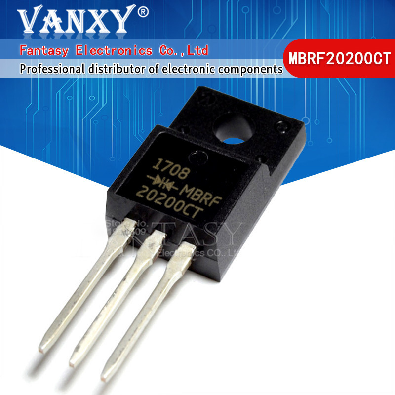 10 CÁI MBRF20200CT TO-220F MBRF20200 MBRF10100CT MBRF10150CT MBRF10200CT MBRF20100CT MBRF20150CT MBR