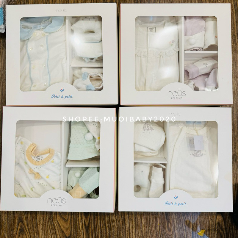 [ Nous ] Set quà tặng cao cấp nous 2025 cho các bé newborn, 0-3m