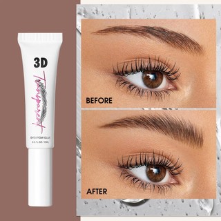 Gel tạo kiểu lông mày Gel định hình lông mày Gel thiết lập lông mày chống thấm nước cho Gel lỏng trong suốt Brow tự nhiên allowvn