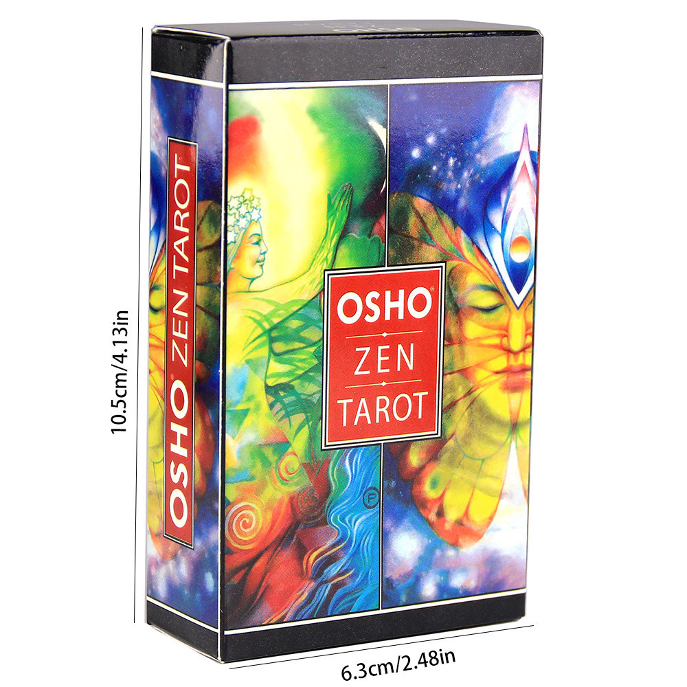 Bộ bài Tarot Osho Zen Tarot: Số phận bói toán 78 lá cho các trò chơi bài dự tiệc gia đình