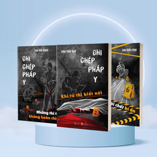 COMBO 3 CUỐN : GHI CHÉP PHÁP Y ( Tập 1 + 2 + 3  -  Bộ Lẻ Tuỳ Chọn )