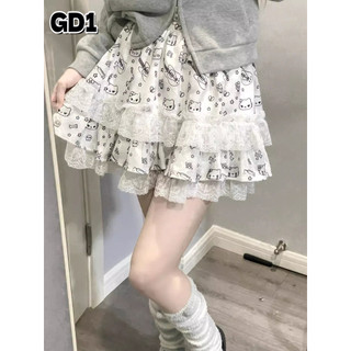 Girl's Paradise Chân váy chân váy chữ  Trendy Cute Phong cách Thể thao WSQ2460JV6 25Z240618