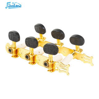 Funslane 2 Chiếc Đồng Cổ Điển Đàn Guitar Núm Gỗ Đàn Guitar Chỉnh Phím Chỉnh Đầu Máy Có Ốc Vít Đàn Guitar Phụ Kiện