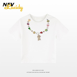 Lucidy áo phông áo thun nữ croptop baby tee Xu hướng Fashion Korean Cổ điển WCS244101I 26Z240627