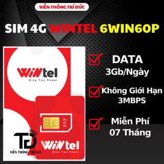 Sim 4g wintel win60/ win60p/win89 vinaphone - 1 tỷ gb data không giới hạn tốc độ cao - free 7/14 tháng - tự đk chính chủ