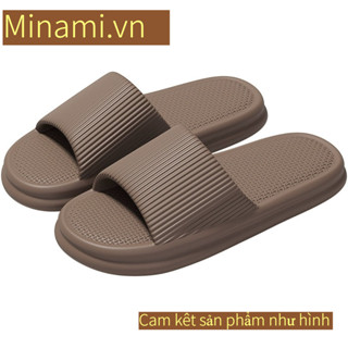 Dép Nữ Slipper EVA Đúc Nguyên Khối, Dép Đi Trong Nhà Đế Bằng Chống Trơn Trượt