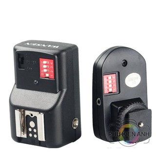 Flash Trigger PT16 gồm 16 kênh điều khiểu tương thích mọi đèn flash speedlight