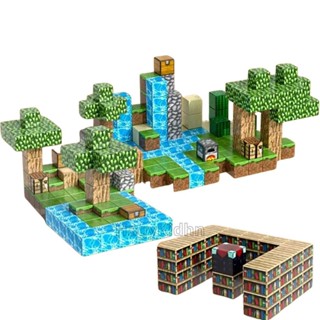  Đồ chơi Khối Nam Châm Minecraft MẦM STORE Khối Xây Dựng Mô Hình Giáo Dục Cho Trẻ Em 