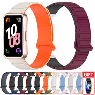  Dây đeo silicon Vòng đeo tay thể thao vòng hai màu dành cho Huawei Band 10 9 8 