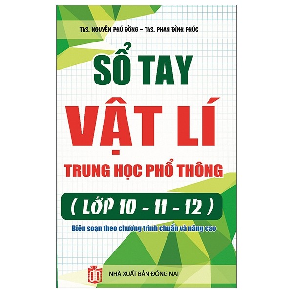 Sách - Sổ Tay Vật Lý THPT