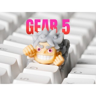 Keycap bàn phím cơ Luffy Gear5, Nút bàn phím anime,, Keycap cho bàn phím cơ Cherry MX, Phụ kiện bàn phím cơ
