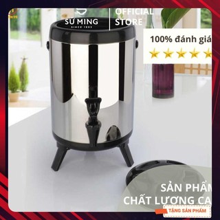Bình ủ trà 10L 12L. [3 LỚP GIỮ NHIỆT] giữ nhiệt lâu, đủ kích thước 6L 8L 10L 12L