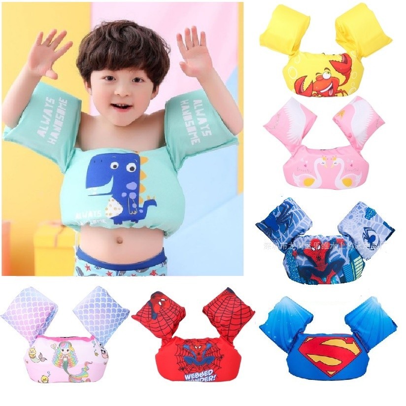 Phao Bơi Tay Ngực Cho Bé Tập Bơi Hoạt Hình 2-6 Tuổi - FB02