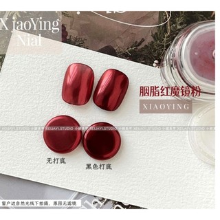 Tráng gương đỏ trang trí móng nghệ thuật 🌸 Nam Phương Nail 🌸