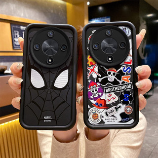 Phim Hoạt Hình Graffiti Ốp Lưng Silicon Mềm Ốp Lưng Điện Thoại Mắt Thiên Thần Vỏ Bảo Vệ Chống Rơi Thích Hợp Cho Huawei Honor X50 / X9b / Magic6 Lite 5G