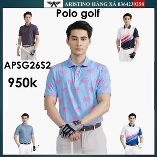 Áo polo golf Aristino APSG26S2 đa dạng màu sắc