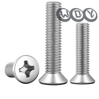  Vít chìm inox 304, bu lông Phillips grub, vít nhỏ điện tử dây M2M3M4M5M6