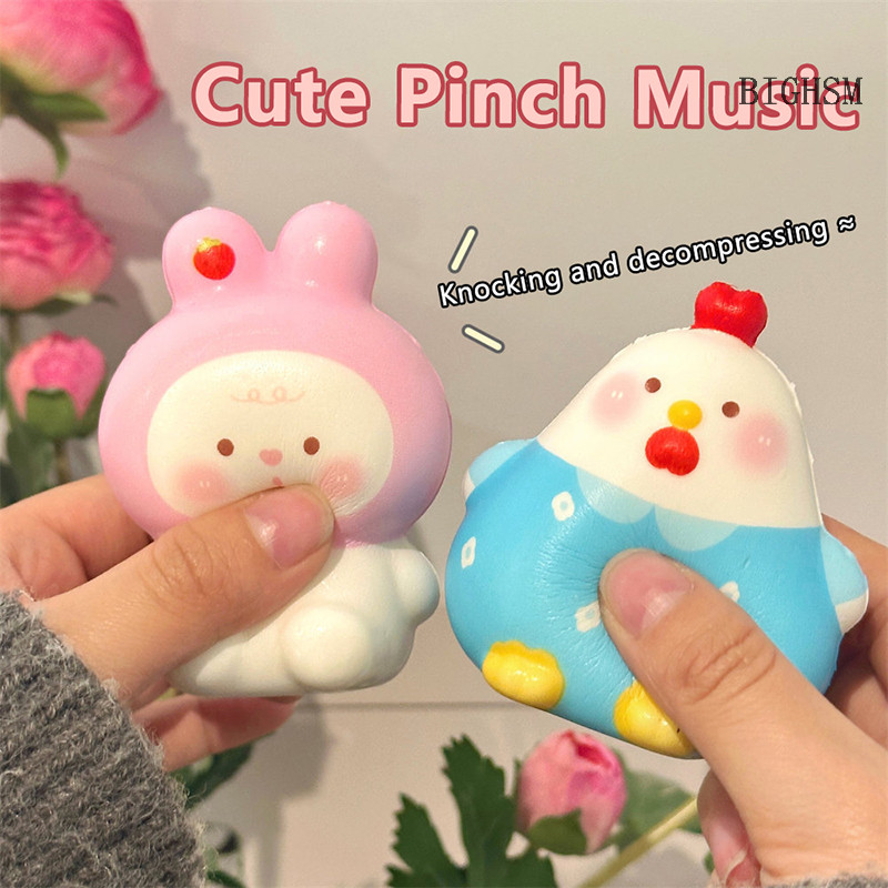 Bighsm Dễ Thương Capybara Bóp Đồ Chơi Hoạt Hình Thỏ Lợn Thần Tài Đồ Chơi Squishy Pinch Nhào Đồ Chơi Giảm Căng Thẳng Đồ Chơi Kid Đảng Ủng Hộ SKK