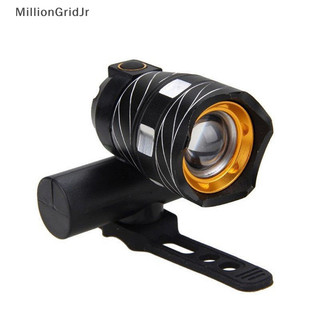 Mlg usb sạc 300lm xm-l led xe đạp đèn pha trước xe đạp jr
