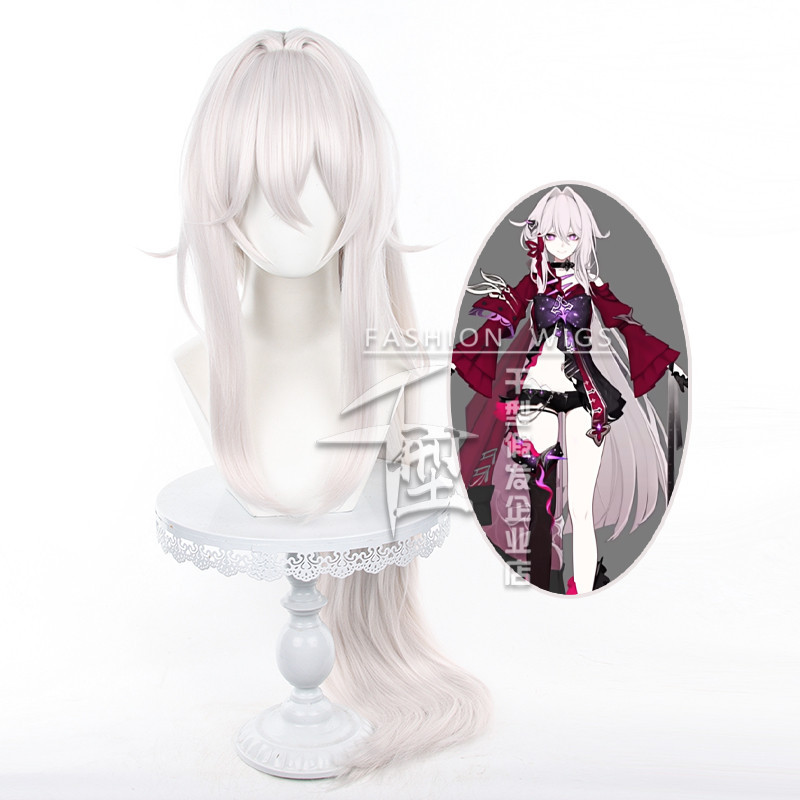 Thelema Cosplay Game Honkai Impact 3rd Thelema cosplay tóc giả