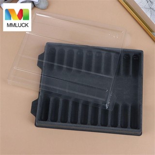 Hộp đựng bút máy MMLUCK, Giữ 10 bút Hộp đựng bút trong suốt, Hộp đựng bút Quà tặng Văn phòng phẩm Hộp đựng nhựa Hộp đựng bút Hộp đựng bút trưng bày Bút mực