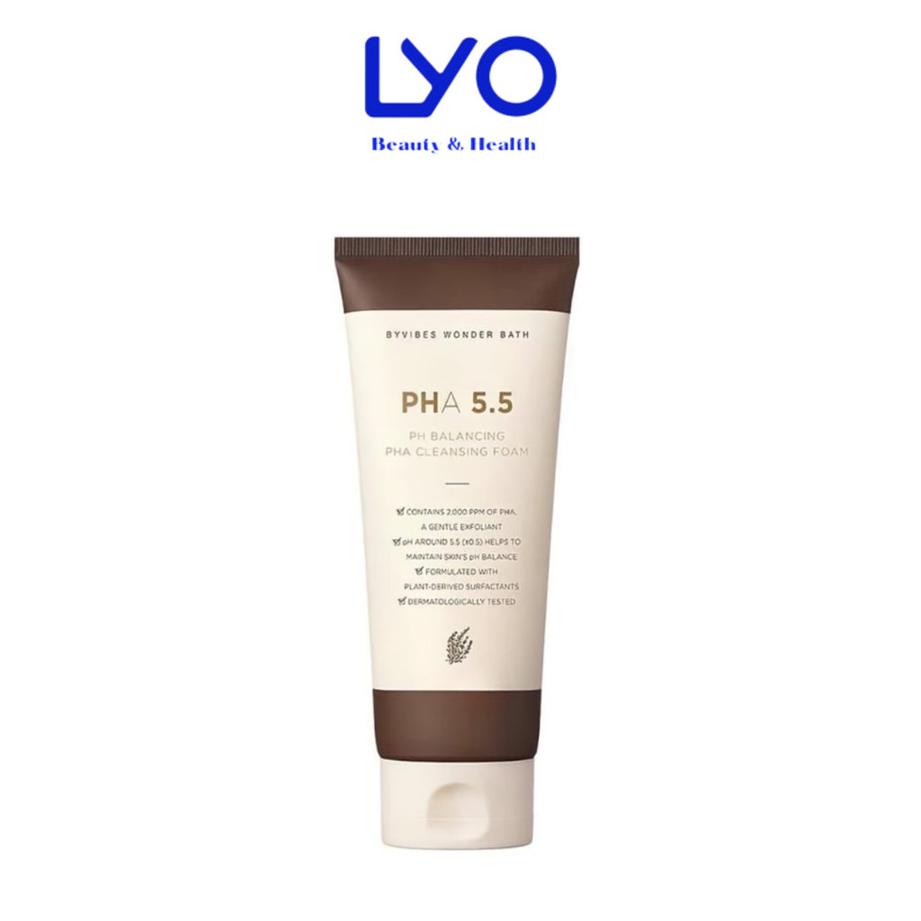 Sữa Rửa Mặt Byvibes Wonder Bath PHA 5.5 130ml