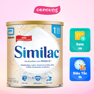 Sữa Similac Số 1 (0-6 tháng) 400g ( Giao bao bì ngẫu nhiên)