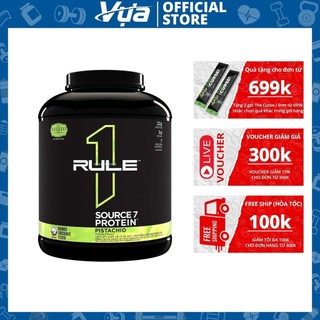 Bột rule 1 - source 7 protein - hỗ trợ phục hồi cơ bắp chính hãng