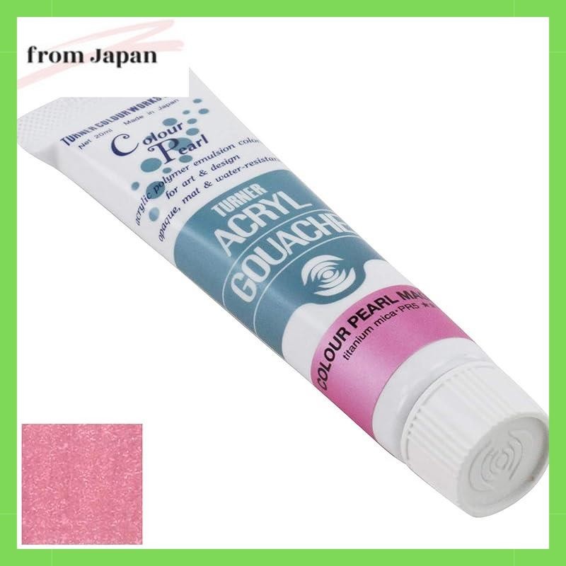Turner Colors Acrylic Gouache Color Pearl Magenta AG020410 20ml (No.6)