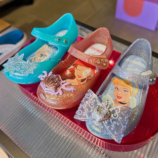 Giày Melisa Jelly Ice Princess Flat Giày Sandal Trẻ Em
