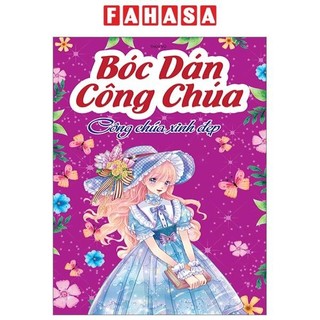 Sách bóc dán công chúa - công chúa xinh đẹp