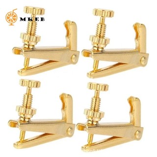 Mkeb fiddle dây điều chỉnh, vít điều chỉnh vàng chuyên nghiệp 4 / 4 violin fine tuner, violin string spinners bộ phận violin điều chỉnh violin vít điều chỉnh violin kích thước 3 / 4 4 / 4 kích thước violin